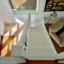 Cozy indoor area in Holiday Home in Andijk with comfortable seating area, ideal for relaxation.