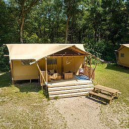 Verblijf 461636 - Tenthuis IJsselmeerkust - De Stille Heide met Kachel & Hottub