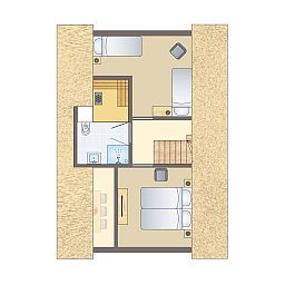 Guest house 4842111 - Bungalow Noord-Holland noord - Berger Duinen | 6-persoons woning | 6L