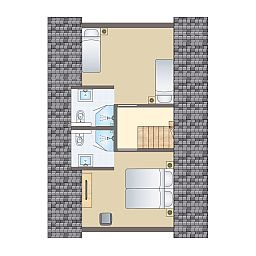 Guest house 4842119 - Bungalow Noord-Holland noord - Berger Duinen | 6-persoons woning | 6C