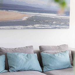 Stijlvolle eetkamer in Huisje in Schoorl, vakantieaccommodatie in Noord-Holland noord.