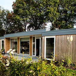 Vacation cottage in Den Ham, Twente, offers a serene outdoor space with terrace and beautiful views of the surrounding countryside in Overijssel.