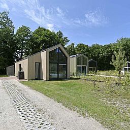 Freistehendes Haus in Beuningen, Twente, Overijssel mit groem Garten und grner Umgebung.