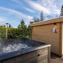 Unterkunft 523113 - Ferienhaus Twente - Boslodge met hottub