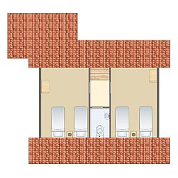 Unterkunft 523133 - Bungalow Twente - Landgoed De Elsgraven | 6-persoons bungalow | 6B