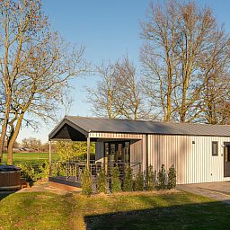 Verblijf 523147 - Vakantiewoning Twente - Terras Lodge + sauna en hottub