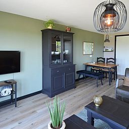 Stylish living room in Holiday home in Denekamp, Twente, with modern decor in Overijssel.