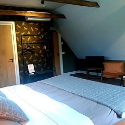 Attraktives Schlafzimmer im Ferienhaus in Losser, Twente. Ferienhaus mit rustikalen Elementen und modernen Annehmlichkeiten in Overijssel.