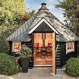 Verblijf 523836 - Vakantiewoning Twente - De Regenboog met kota + hottub