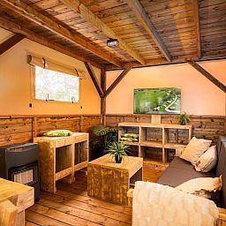 Verblijf 524624 - Tenthuis Twente - Boomhuttent met bubbeltub