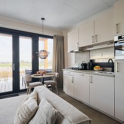 Verblijf 524626 - Vakantiewoning Twente - Happy Oak wellnesslodge met bubbeltub, ligbad, sauna en