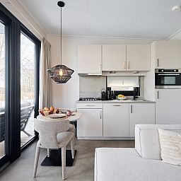 Verblijf 524626 - Vakantiewoning Twente - Happy Oak wellnesslodge met bubbeltub, ligbad, sauna en