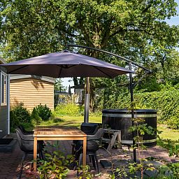 Verblijf 524675 • Vakantiewoning Twente • Bungalette basis + hottub  • 9 van 11