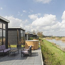 Guest house 524679 - Holiday property Twente - River Cabin + hottub