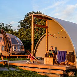 Verblijf 524683 - Vakantiewoning Twente - Panorama Lodge + privé sanitair