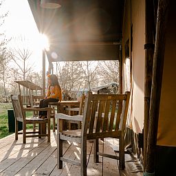 Unterkunft 525312 - Zelthaus Twente - Safaritent + sanitair