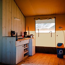 Unterkunft 525312 - Zelthaus Twente - Safaritent + sanitair