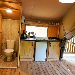 Verblijf 525313 - Tenthuis Twente - Safaritent 4 personen incl. toilet