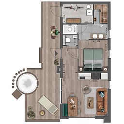 Verblijf 526848 - Vakantiewoning Twente - Spa lodge met hottub & interne sauna | 2 pers