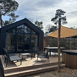 Guest house 526851 - Holiday property Twente - Boslodge met hottub & sauna