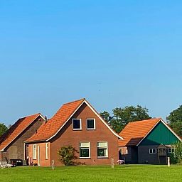 Rustikales Ferienhaus Cottage in Langeveen, im gruenen Twente, Overijssel, mit herrlichem Blick auf die umliegende Natur.