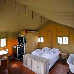 Unterkunft 5302160 - Zelthaus Salland - Romantic Safaritent met bad