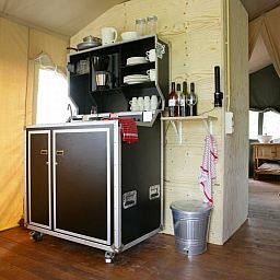 Unterkunft 5302160 - Zelthaus Salland - Romantic Safaritent met bad