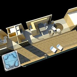 Verblijf 5302163 - Vakantiewoning Salland - Skydeck Cabin