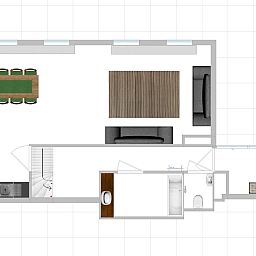 Expansive garden at OV530 vacation home, Zwolle, Overijssel with countryside views.