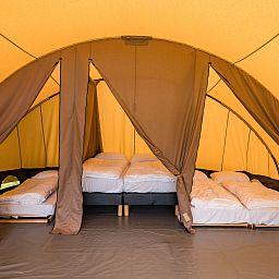 Unterkunft 541108 - Zelthaus Vechtstreek - De Waard Tunneltent met privé sanitair