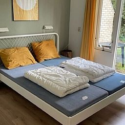 Ruime tuin bij OV677 vakantiehuis in Lemele, Vechtstreek.