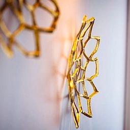 Stylish wall decoration in Holiday home in Hoonhorst, Vechtstreek, Overijssel.