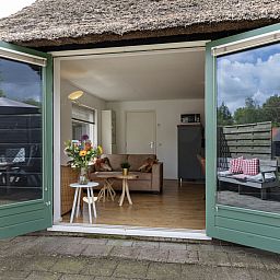 Infrarotsauna im Ferienhaus OV117 in Giethoorn, Nordwest Overijssel, fuer ultimative Entspannung.
