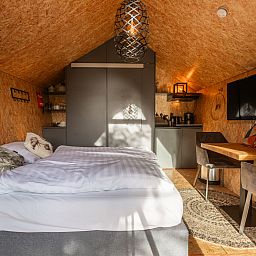 Unterkunft 550627 - Ferienhaus Noordwest Overijssel - Vakantiehuis Vakantiepark Wiedense meren - Tiny house 2p