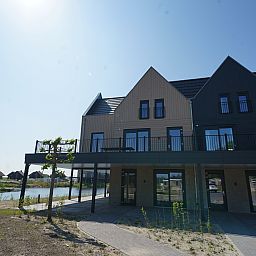 Sunny day at the Chalet in Kampen, overlooking the serene surroundings of Northwest Overijssel, Overijssel.