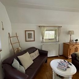 Cozy living room of Holiday home in IJhorst, perfect for relaxation in Northwest Overijssel.