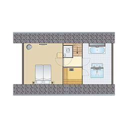 Unterkunft 552332 - Bungalow Noordwest Overijssel - 4-persoons wellnesswoning | 4ELW