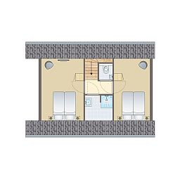 Unterkunft 552334 - Bungalow Noordwest Overijssel - 4-persoons woning | 4CE3