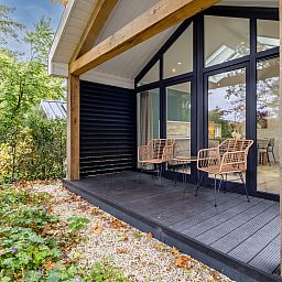 Unterkunft 5707145 - Bungalow Utrechtse Heuvelrug - 4-persoons Eco Cottage Hottub | 4BE2