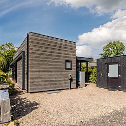 Unterkunft 5707149 - Bungalow Utrechtse Heuvelrug - 4-6 persoons Water Lodge | 4-6B1