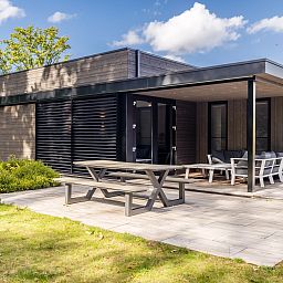 Unterkunft 5707153 - Bungalow Utrechtse Heuvelrug - 6 persoons Hottub Lodge | 6B2