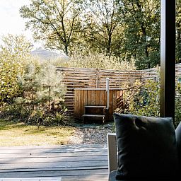 Verblijf 570774 - Vakantiewoning Utrechtse Heuvelrug - Luxe Familie Waterlodge + hottub