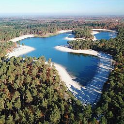 Prachtig uitzicht op de natuur rondom Huisje in Maarn, Utrechtse Heuvelrug.