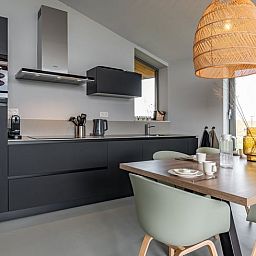 Stylish kitchen in Holiday home in Wissenkerke, Noord-Beveland, Zeeland.