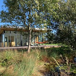 Ferienhaus in Kamperland mit Haengematte und ueppigem Garten in Nord-Beveland, Zeeland.