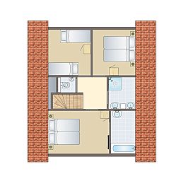 Unterkunft 6004112 - Bungalow Schouwen-Duiveland - Resort Haamstede | 6-persoons bungalow | 6D