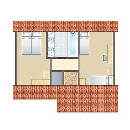 Guest house 600498 - Bungalow Schouwen-Duiveland - Villapark Livingstone | 6-persoons villa | 6D1