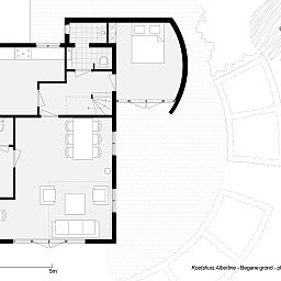 Cycling route along the Walcheren coast near vacation home ZE1302 in Koudekerke, Zeeland.