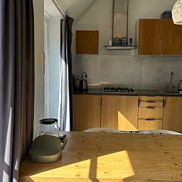 Comfortabel bed in Huisje in Koudekerke, vakantieverblijf op Walcheren, Zeeland.