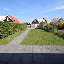 Grosser Garten im Ferienhaus VZ1162 in Oostkapelle, Walcheren, ideal zum Entspannen.